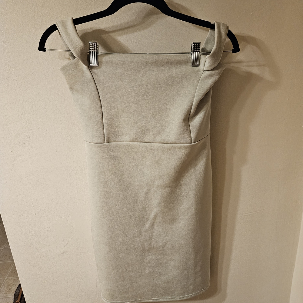 Chic Light Green Mini Dress